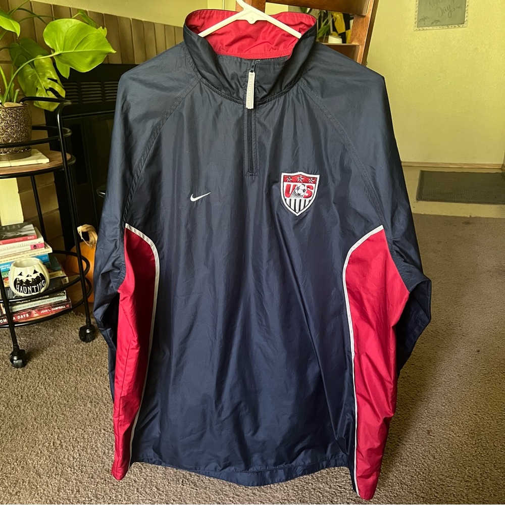 EUC USA WORLD CUP SZ LG QUARTERZIP! 🇺🇸⚽️
